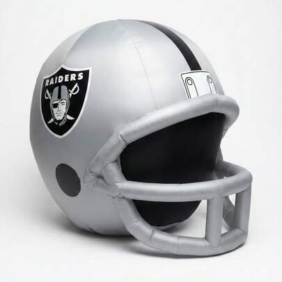 Casco Inflable para Decoración de Futból Americano con Luz 4 Pies de Altura