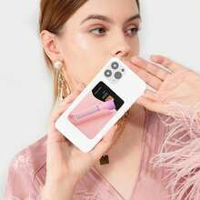 Soft Touch Silicone Lip Gloss Phone Case For IPhone 17/16/15/14 Pro Max/Pro 16/15/14 Plus 17 Air 17/16/15/14, Minimalist Matte Design, Shockproof & Anti-Fingerprint Cover - Tím đỏ - Xem 4