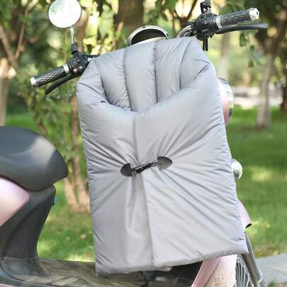 Electric Motorcycle/Scooter Windshield Cover, Thermal Lined, Thick & Warm, All-Weather, 4-Season Use