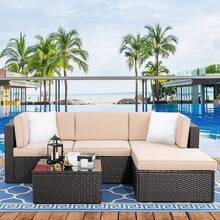 4 Pack Weather Outdoor Pillow Inserts, 18x18 Inch Waterproof Square Pillow Forms, Quick-Dry Cushion Filler For Patio Furniture, Garden, Deck & Porch Decor - 4pcs-18*18" - 查看 6