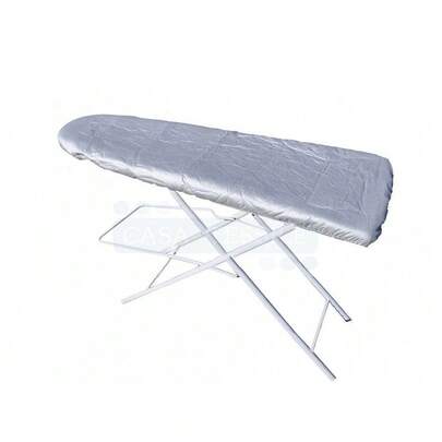 OISE ART STORE Telo Copriasse Copertura Asse Da Stiro Tavolo Da Stiro 140x50cm Metallizzato -