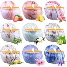 9 Pack Scented Candles Gifts For Women, 2.5oz Aromatherapy Candles For Home Scented, Long Lasting Soy Wax Candle Sets For Women Gift,Small Candles For Gifts Bath Yoga Spa Birthday Gift - 多樣化香型 - 查看 1