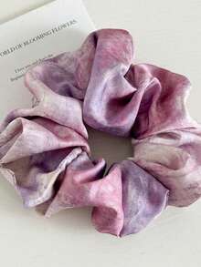 新款扎染缎面发圈，以及女士多功能弹力发绳 - 彩色 - 查看 8