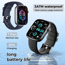 Premium Smart Watch 1.43 Inch HD Round Fitness Tracker Bluetooth Calling Heart Rate Monitor Waterproof 3ATM For Running Gym Hiking Outdoor Adventure Stylish Gift Unisex - Pink - View 7