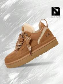 UGG Lowmel Chestnut (Women's)- Women's Cozy Indoor-Outdoor & Snow Day Wear Shoes With Cloud-Level Comfort, Low-Profile Casual Design For Autumn Winter-Easter Gift– Snow Boots-1144032 CHE - 栗 - 查看 1