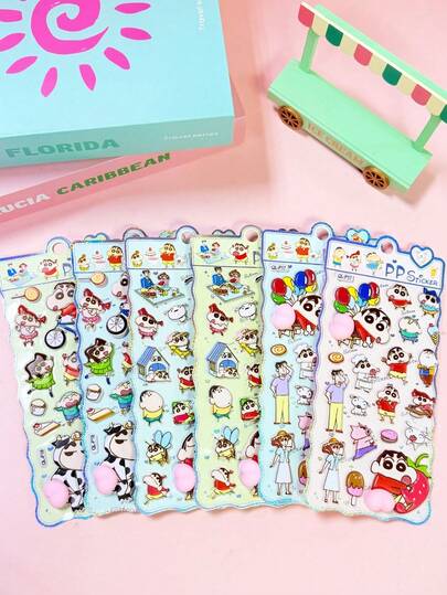 Pegatinas vintage, lindas, Y2K, de cristal transparente, reutilizables/autoadhesivas, de estilo dulce y soñador/estética minimalista/con diseños de mariposas/animales para teléfono, cuaderno, botella de agua, coche, planificador DIY