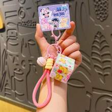 2026 New Cream Bear Keychain Mini Pendant Cute Backpack Charm Small Gift Puzzle Stress Relief Toy, Birthday Gift, Christmas Gift, Holiday Gift, Perfect Gift - Multicolor - View 15