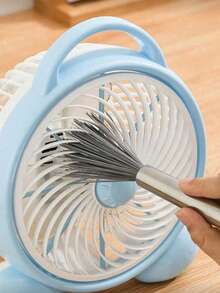 Long Handle Kitchen Cleaning Brush, Steel Wire Scrub Brush For Pots, Pans, Dishes, Sink, Stove, Convenient And Efficient Cleaning Tool - Silver - View 2