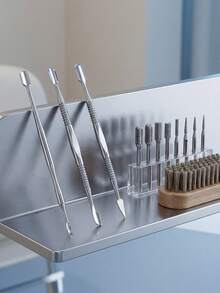 Cuticle Pusher And Cuticle Fork Nail Art Set, Stainless Steel Cuticle Remover, Precision Russian-Style Manicure Tools. - Multicolor - View 7