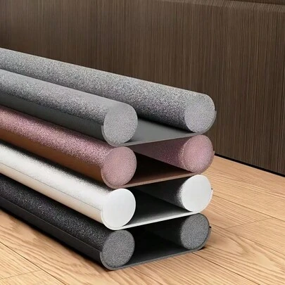 1 Stück Schalldichte Türdichtung - Winddichte, schalldichte Türspalte und Türboden, langanhaltend Schaumstoffmaterial für Türöffnungen, Geräuschreduzierung, einfache Installation für Heim- und Bürotüren, Türdichtung für Türöffnungen, erhöhter Türgriff, verstärkte Abdichtung