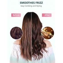 Pink Curl Defining Brush For Curly Hair – Detangling & Styling Brush For Women & Men, Defines 2A To 4C Curls, Reduces Frizz, Perfect For Wet & Dry Hair - Pink-1Pc - View 4