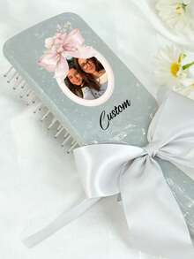 1支可定制照片梳，个性化名字梳子，防毛躁梳，伴娘礼物，女孩生日礼物，粉色气垫梳，祖母礼物，周年纪念礼物，情人节礼物，生日礼物，结婚礼物，母亲节礼物，闺蜜礼物，送给妈妈的礼物，送给女朋友的礼物，送给她的礼物，送给妻子的礼物，节日礼物 - 彩色 - 查看 19