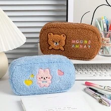 Cute Student Pencil Case, High - Value & Large - Capacity, New Bear - Themed Stationery Pouch & Pencil Box - Multicolor - View 4