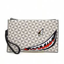 Washing Toiletry Bag Men's Handbag For Sports Business And Travel Storage Bag, Men Allover Graphic Clutch Bag Envelope Bag Underarm Bag Square Bag, Gift For Father Holiday Essentials Fall Stuff Anti-Theft Portable Lightweight Gift For Men Hand Bag Office Supplies Men Gift Gift For Husband Dad Gift Valentines Gift, Valentine Day, Easter - Multicolor - View 11