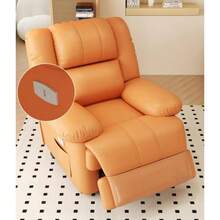 Silla reclinable de roca ergonómica giratoria eléctrica con vibración - Negro - Ver 1