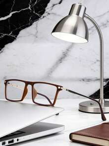 1副时尚轻便无度数眼镜，适合日常佩戴 - 無色 - 查看 8