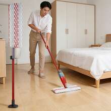 Microfiber Spray Mop With Reusable & Machine Washable Mop Pad, Mop Set  Trap, And Mop Pad - 1 ct - 查看 3