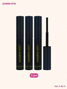 Kit 2 en 1 de pegamento y sellador de pestañas - Incluye desmaquillante, pegamento individual para pestañas, aplicador, pinzas y cepillo, para extensión de pestañas DIY - Blanco - Ver 17