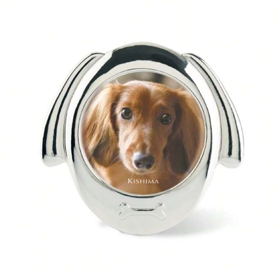 Frames And Photo Holders - Silver Dog - View 1