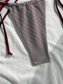 3pcs/Set Striped Sexy Elegant Tie-Front Backless Beach Dress, Summer - Multicolor - View 3