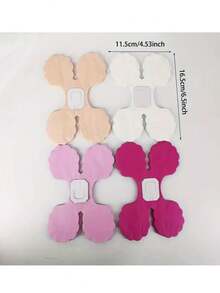 Bộ 4 dây trang trí hình cỏ ba lá nhiều màu sắc - Dây trang trí hình cỏ ba lá treo dài 118 inch, thích hợp làm phông nền cho các bữa tiệc ngày lễ, trang trí treo trần cho đám cưới, tiệc mừng em bé, tiệc độc thân, tiệc đính hôn, v.v. - Nhiều màu - Xem 13