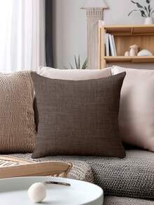 Bộ 4 vỏ gối phong cách Bohemian cổ điển, họa tiết hình học, thiết kế tối giản sang trọng, siêu mềm mại thoải mái, khóa kéo ẩn, có thể giặt máy, vỏ gối trang trí nhà cửa cho ghế sofa, phòng khách, phòng ngủ, không kèm ruột gối. - màu nâu - Xem 7