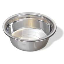 Set Of 4 Durable Stainless Steel Dog Bowls In Silver Color, Lightweight And Ideal For Dog Feeding - 4 - View 2