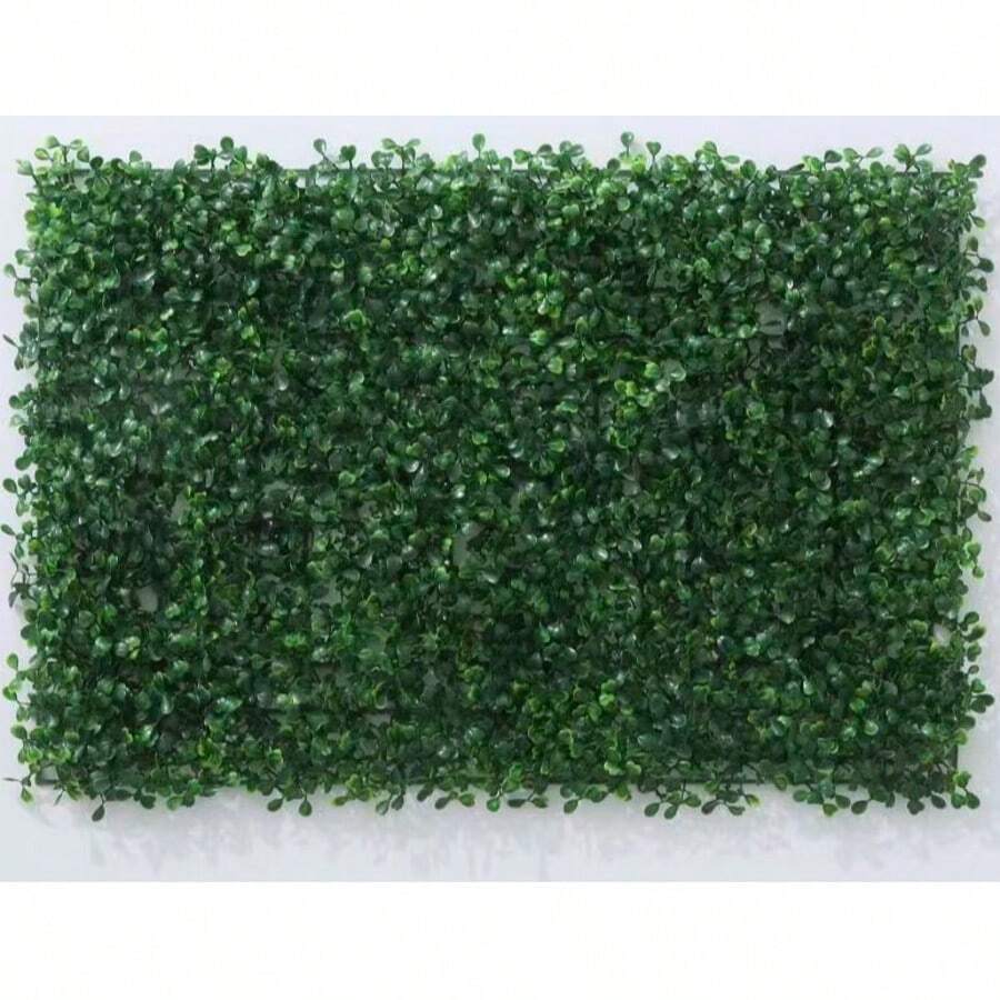5pz Muro Verde Follaje Artificial Sintentico 60x40 Cm - Verde - Ver 1