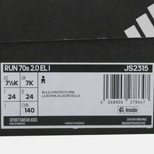 Adidas Infant/Toddler Girls' RUN 70s 2.0 EL I Running Shoes, Low-Top JS2315 - Dusty Pink - View 7