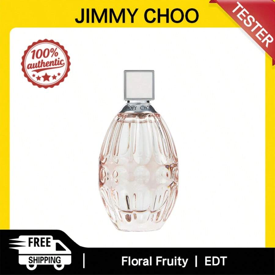 Tester Jimmy Choo L'Eau Women Eau De Toilette Spray 90ml Floral And Fruity Fragrance Women's Perfume Authentic Original Long-Lasting Scent - 花果香調 - 查看 1