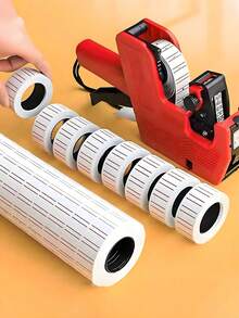 1 Roll Price Tag Stickers, Suitable For Grocery Stores, Retail Stores (500 Sheets/Roll) Self-Adhesive Labels, Sticky Notes, Organization Labels, Waterproof Stickers, Handwritten Name Labels - 1 Set - View 6