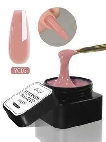 1件/6件装美甲延长胶套装，包含多种延长胶，包括丙烯酸延长胶、指甲油等。持久耐用，半永久UV凝胶，无香型，易于涂抹。高品质美甲增强产品，适合DIY美甲沙龙和家庭使用，是理想的礼物之选，四季皆宜。 - 彩色 - 查看 16