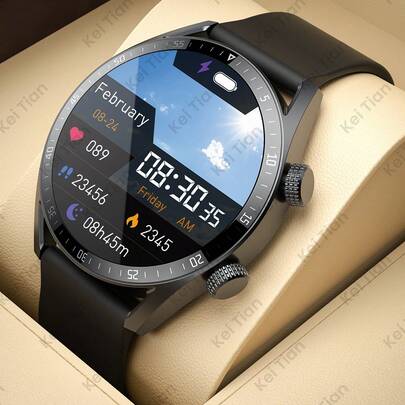 新款运动智能手表，蓝牙通话多功能手表，锌合金表身，支持多种运动模式、运动追踪，以及通话、音乐播放、信息接收等实用功能。