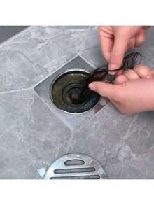 50pcs/Pack Disposable Shower Drain Hair Catcher | Quick Install Bathroom Sink Strainer | Bathtub Kitchen Drain Protector Net | Anti-Clogging Mesh Sticker Fits Most Drains | Back To School Season - A - View 11