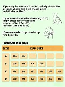 1件/2件装隐形聚拢文胸，带肩带，适合女士露背连衣裙，可重复使用 - 彩色 - 查看 9