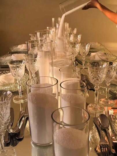 1000g Bolsas de arena de colores para velas - Decoraciones hechas a mano y cera de perla DIY fácil para crear ambiente