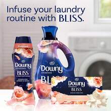 Downy Infusions Mega Dryer Sheets, Laundry Fabric Softener, BLISS, Amber And Rose, 130 Count - 閃耀琥珀玫瑰 - 查看 7