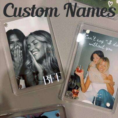 Bridesmaid Proposal Photo Frame, Custom Acrylic Fridge Magnetic Photo Frames With Personalized Photos, Photo Gift With Custom Text,Bridesmaid Gift,Bridesmaid Momento,Bridesmaid Proposal,Maid Of Honor Gift,Bridesmaid Picture,Best Friend Photos,Acrylic Photo Frame,Photo Magnet,Save The Date Magnet,Matron Of Honor Gift,Best Friend Gift,Thoughtful Gift,Magnetic Photo Frame