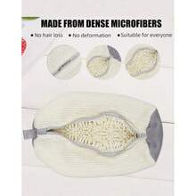 4/2/1pcs Washing Machine Shoe Bags, Travel Shoe Storage Bags, Machine Washable Portable Shoe Bags, Protective Anti-Deformation Shoe Cleaning Bags, Suitable For Sports Shoes, Casual Shoes And All Kinds Of Footwear, Household Cleaning Supplies, Toiletries, Laundry Bags, Shoe Cleaning Bags, Shoe Accessories, Shoe Cleaning And Protection Bags, Valentine's Day Gift - Grey - View 9