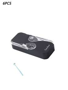 6pcs Portable Toothpick Holder, Automatic Pop-Up Toothpick Storage Box, Keeps Your Toothpicks Clean And Organized! This Convenient Portable Holder Is A Must-Have For Travel, Suitable For Beach Vacations, Summer Trips, And Back-To-School Season. - Multicolor - View 10