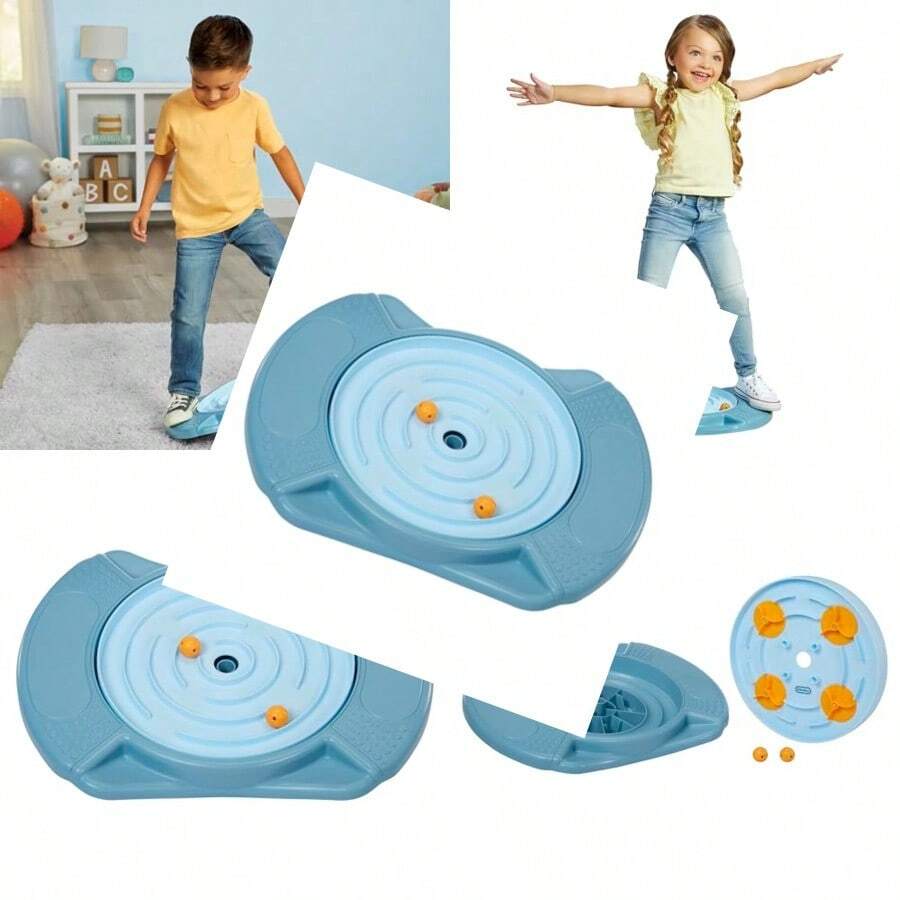 3-In-1 Mega Balance Maze Indoor/Outdoor Balance And Motor Skills Active Play For Boys And Girls Ages 3+ YearsFull Of Fun - 彩色 - 查看 1