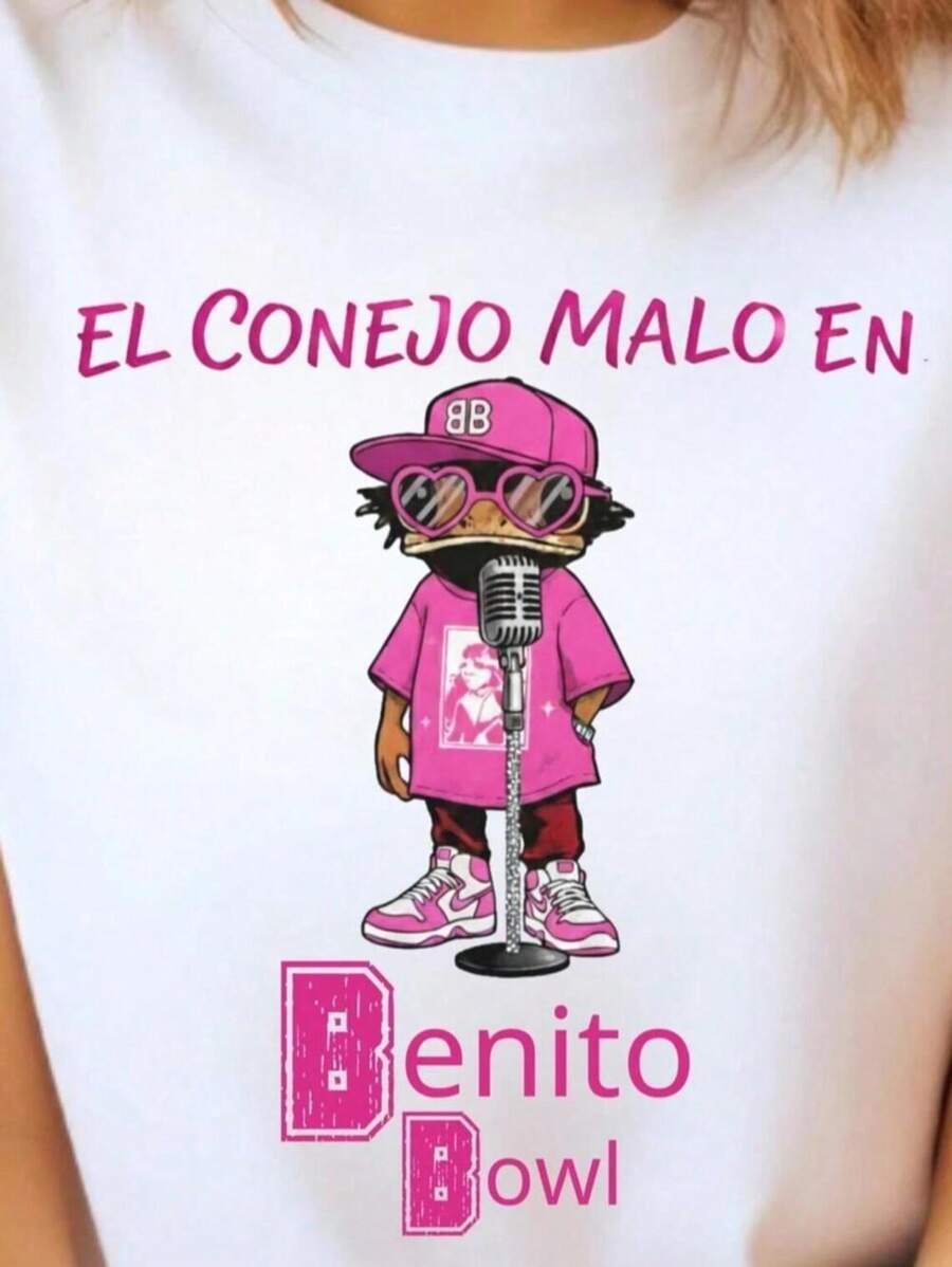 Benito Bowl TShirt, 2026 Super Football Shirt, Puerto Rico Coqui Frog Tee, Bad Game Day Bunny Shirt, Superbowl Puerto Rico Fan Tee, Badbunny-5 - 白色 - 查看 1