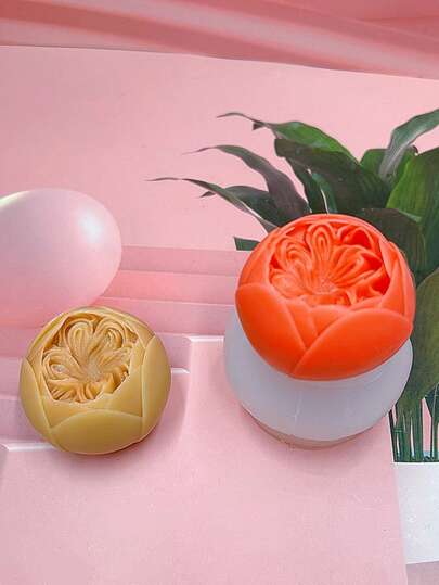 1pc Austin Rose Scented Candle Silicone Mold DIY Rose Scented Plaster Diffuser Stone Home Decor Silicone Mold