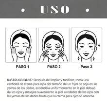 JAYSUING Crema Contorno de Ojos con Firmeza Instantánea 30ml - Skin Care Antiarrugas que Reduce Bolsas, Ojeras y Líneas Finas, Hidratación y Efecto Lifting para una Mirada Renovada y Suave en tu Rutina Diaria - Crema para ojos con retinol - Ver 9
