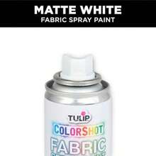 ColorShot Instant Fabric Spray Paint Permanent Color Spray-On Fabric Paint 3oz. White - White - View 3