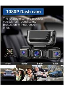 Camera hành trình 4 kênh, góc nhìn 360°, camera trước và sau, độ phân giải cao (FHD) cho ô tô, tích hợp WiFi 5GHz và điều khiển qua ứng dụng, góc rộng 170°, ghi hình liên tục, tầm nhìn ban đêm, cảm biến gia tốc (G-Sensor), chế độ đỗ xe, kèm thẻ nhớ 32GB (150mAh). - A - Xem 6