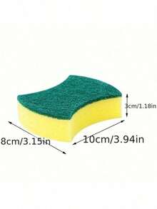 Double-Sided High Absorbency Sponge Magic Cleaning Pot Brush, Rust Removal Sponge Cleaning Brush, Kitchen Cleaning Tool - One Size Fits All - View 12