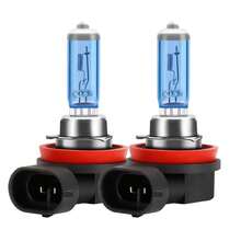 2 piezas Bombillas halógenas para faros de coche H7 H4 H11 H1 H13 9007 9012 880 5202 H9 9005/HB3 9006/HB4 de 100W 12V, 900% talla grande brillantes, luz blanca súper de 6500K, larga vida útil, fácil instalación, aptas para el 99% de los vehículos, enchufar y usar - R50 - Ver 18