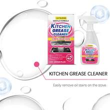 JAYSUING Powerful Degreasing Kitchen Cleaner Spray Removes Burnt-On Grease From Stovetop, Range Hood, And Cooktop - Fast Action, Easy Rinse, Multipurpose - Pink - View 5