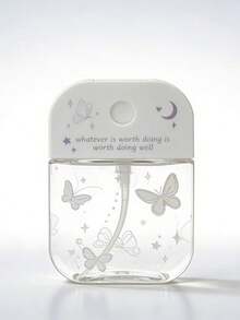 1pc 30ML Travel Refillable Spray Bottle, Butterfly & Kitten Print Mist Sprayer, Portable Carry-On Spray Dispenser - Multicolor - View 12